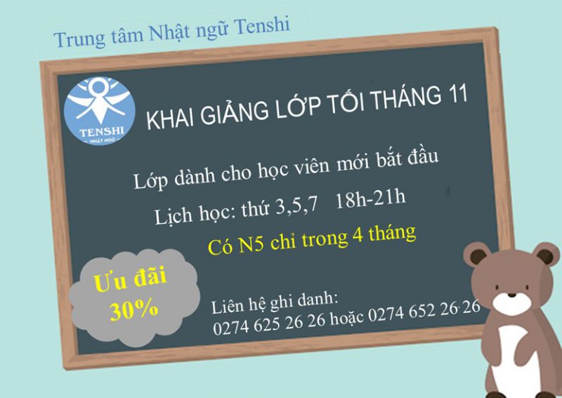 Khai giảng lớp tiếng Nhật sơ cấp N5