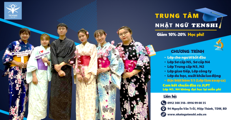 KHAI GIẢNG GIẢM 10-20% HỌC PHÍ