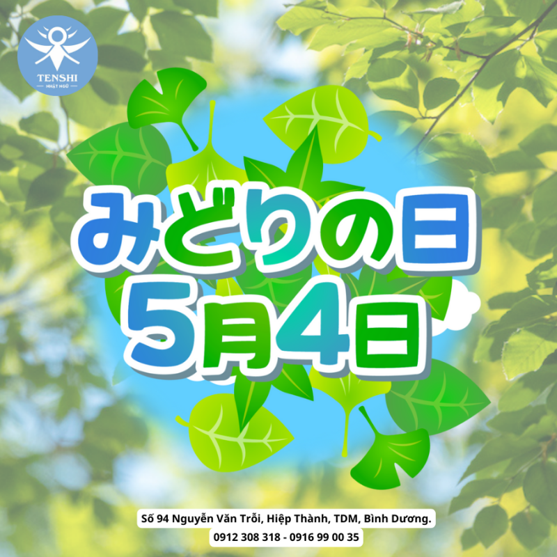 NGÀY "MÀU XANH" CỦA NHẬT BẢN