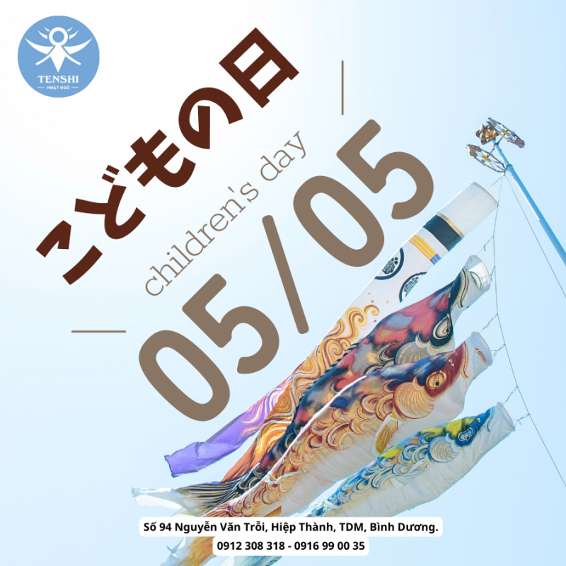 NGÀY TẾT THIẾU NHI 05/05 TẠI NHẬT BẢN